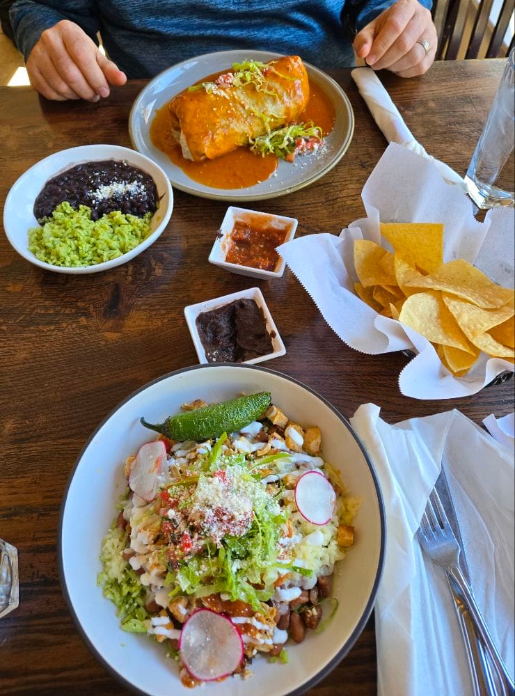 Zocolo Mexican lunch