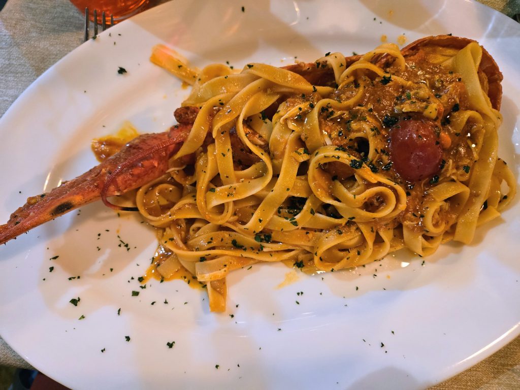 lobster and pasta